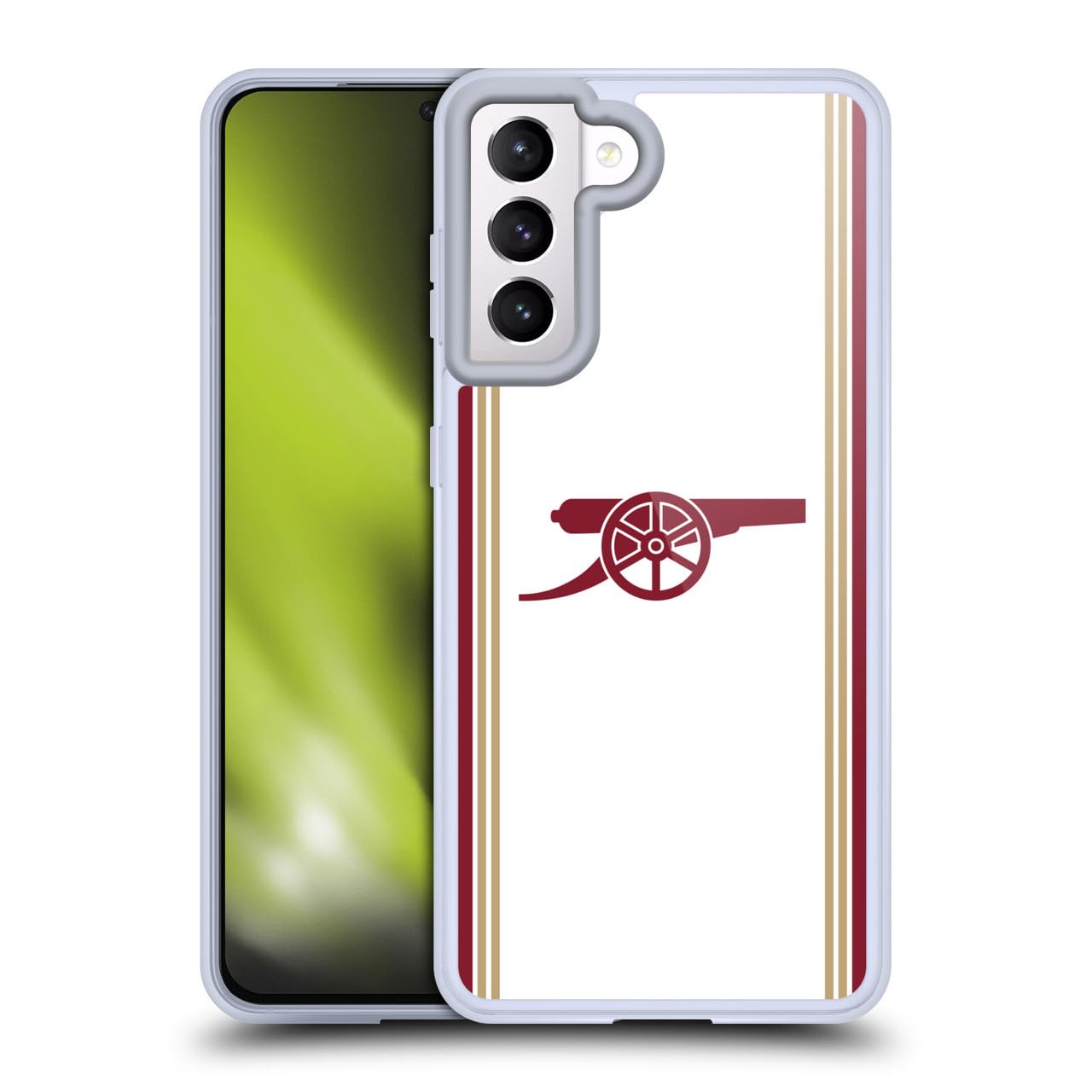 Head Case Designs Officially Licensed Arsenal FC Third 2025/26 Kit Gel Case [Military Grade Protection] Compatible With Samsung Galaxy S21 5G — image 1