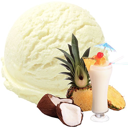 Pina Colada 1 Kg Gino Gelati Eispulver Softeispulver für Ihre Eismaschine