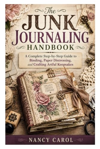 The Junk Journaling Handbook: A Complete Step-by-Step Guide to Bi...