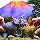 #sbabam Funny Box Legend of Animals Master of Jurassik, Dinosaurier für große und erweiterbare Kinder, 3 Stück, Spielzeug für Kinder aus dem Zeitungskiosk mit T-Rex Triceratops und Anderen -