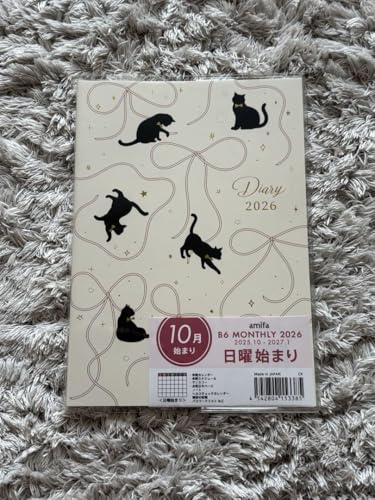 2025 B6 DIARY }X[XPW[ 10n܂ L