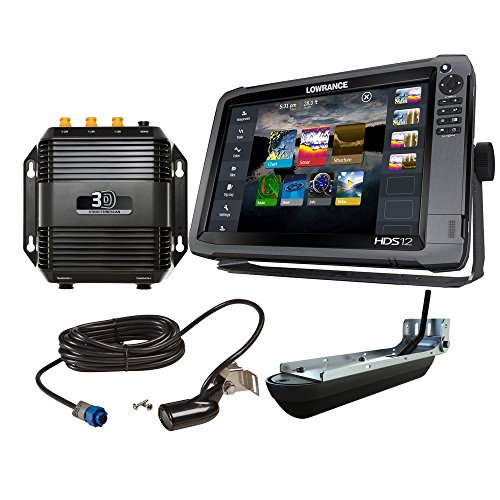 Lowrance 000-12916-001 HDS-12 Gen3 with StructureScan 3D Bundle