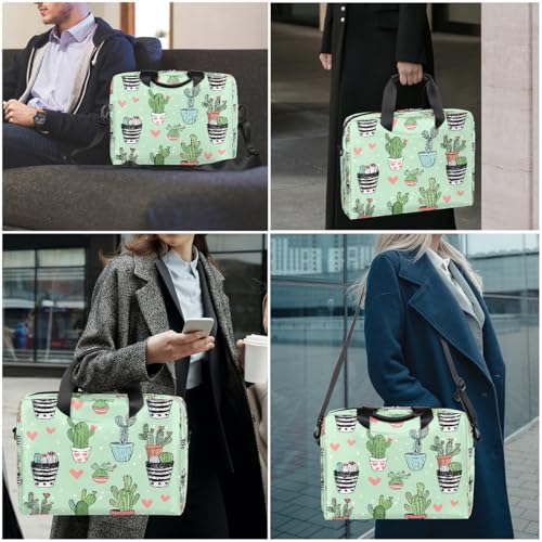 Maletín para portátil con bolsillo, lápiz y correa ajustable miniatura 2