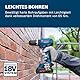 Bosch Professional 18V System Akku-Bohrschrauber GSB 18V-65 (bürstenloser Motor, Kopflänge 175)