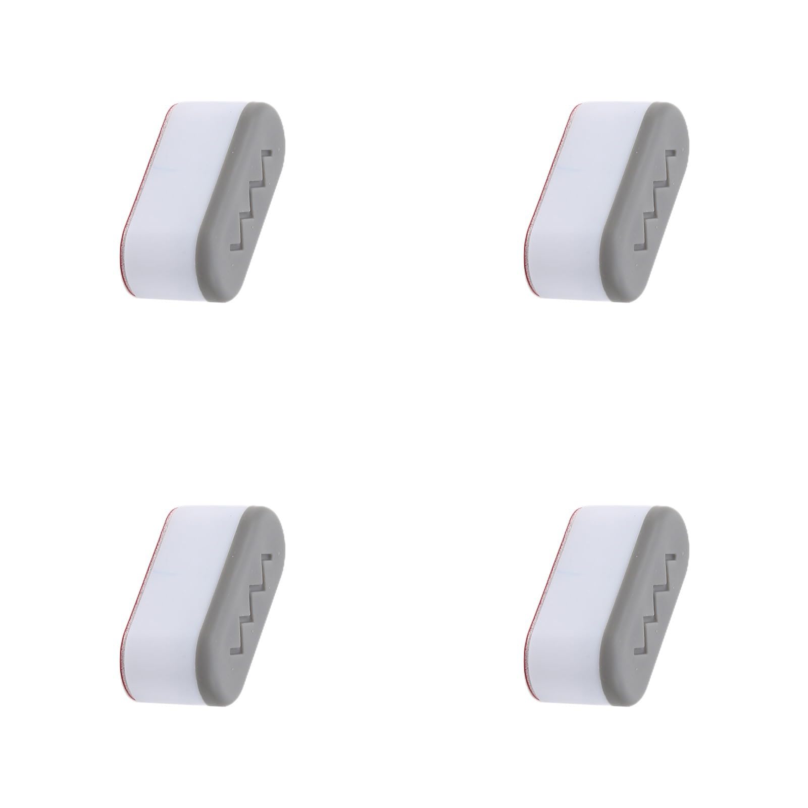 Whoasyst AntiSlip Toilet Seat Bumpers Lid Spacer Pad for Noise Reduction Strong Adhesive Backing for Most Standard Toilets 4PCS Bathroom Accessories