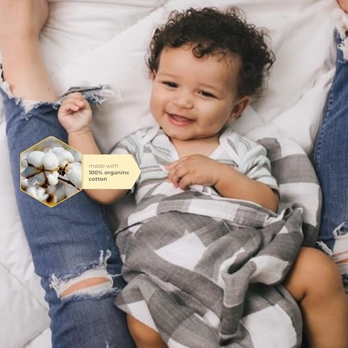 Image of Burt's Bees Baby Baby Bodysuits, 3-Pack Long & Short-Sleeve One-Pieces, 100% Organic Cotton