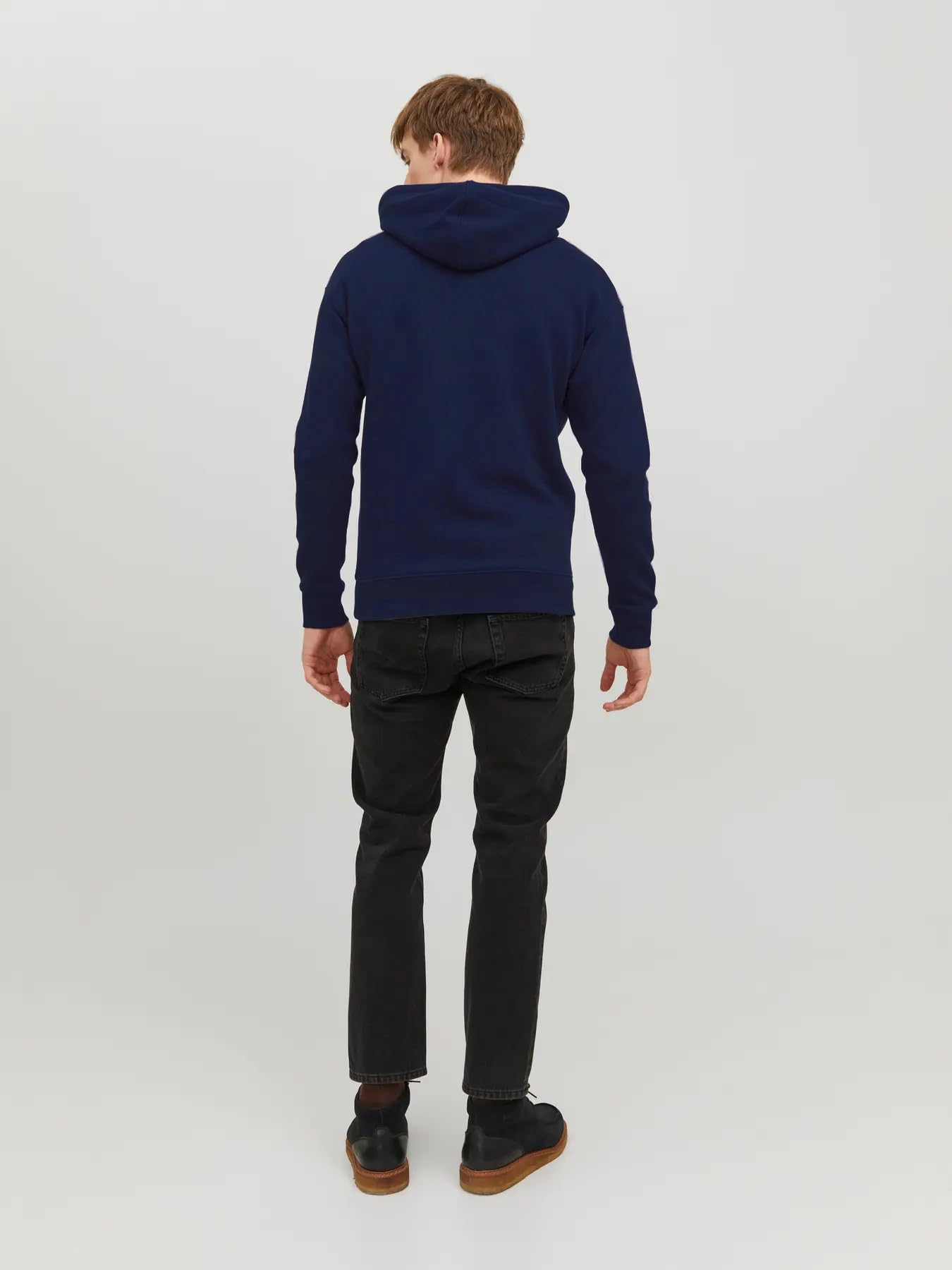 Jack & Jones Sweat Hood Jjestar JJ Sudadera con Capucha Noos Pls para Hombre