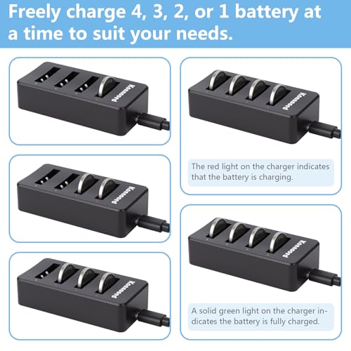 Baterías de Litio Recargables LF2032 3V Pack 20 miniatura 4