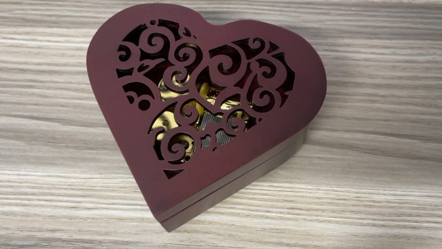 Amazon.com: Pursuestar Amazing Grace Music Box, Heart Shaped