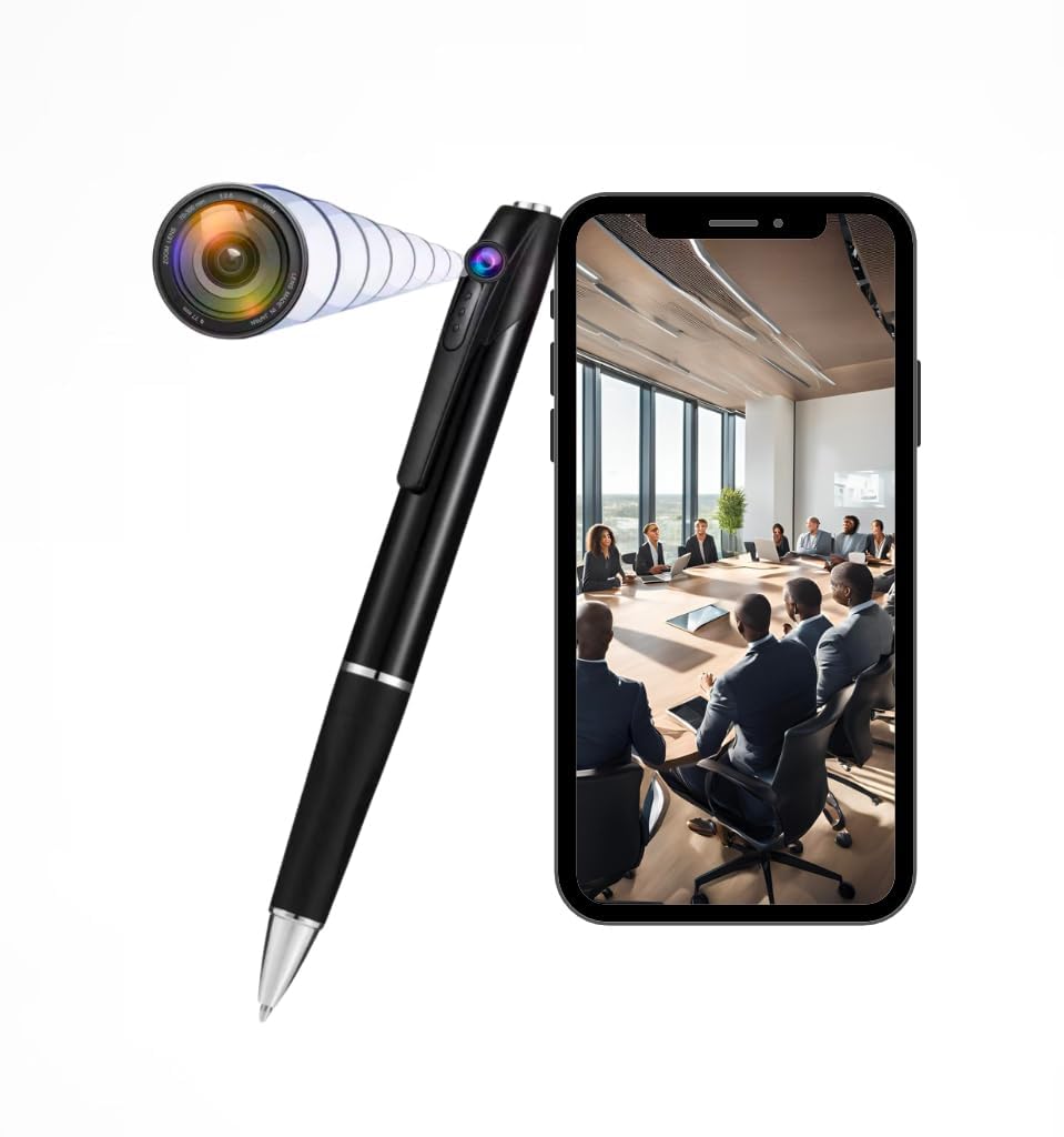 STELO 1080p HD Spy Pen Camera – Discreet Video & Audio Recorder with Motion Detection, Rechargeable Battery, | Wireless Connectivity-image-13