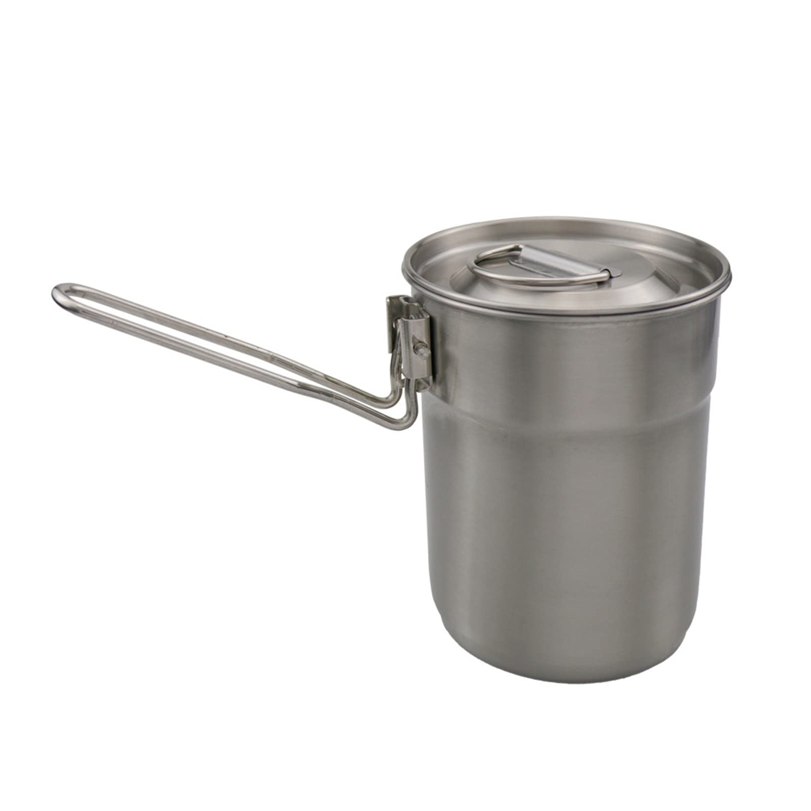 MRKU Titan Tasse Ultraleicht Tragbare 1L Outdoor Topf Mit Deckel Camping