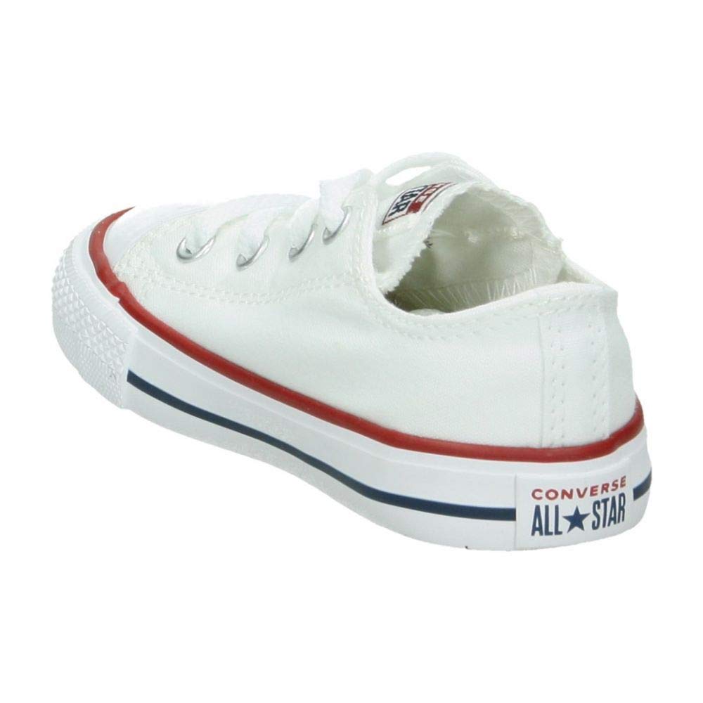 Converse Toddler White All Star Ox Trainers-UK 4 Infant