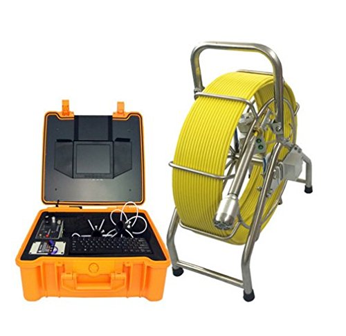 40mm self-Levelling Camera Head 120m Cable Sewer Pipeline Video Water Well Inspection Camera