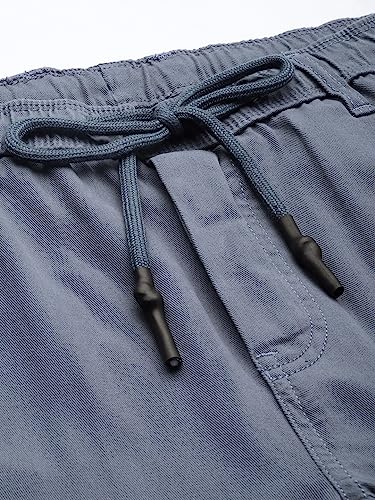 Image of The Indian Garage Co Men Slim Fit Solid Mid-Rise Stretchable Jeans