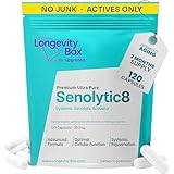 Senolytic Anti-Aging Supplement | Fisetin, Quercetin,NAC, Gamma Tocotrienols |...