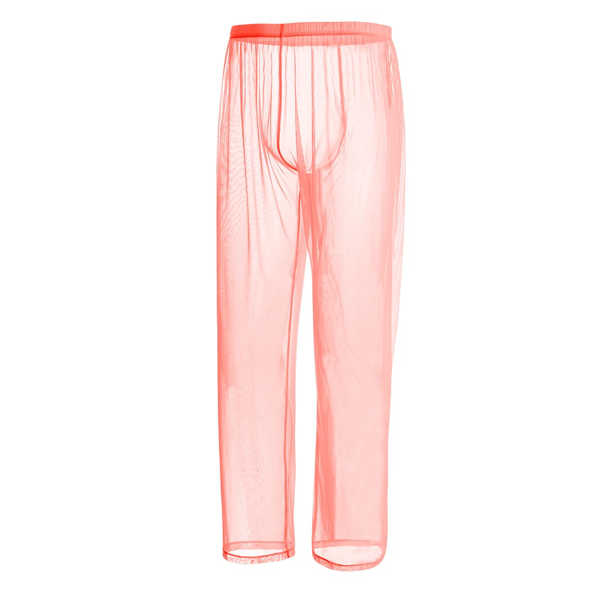 BIATWOWR Sexy See-Through Mesh Pants - Low Rise Sheer Fashion