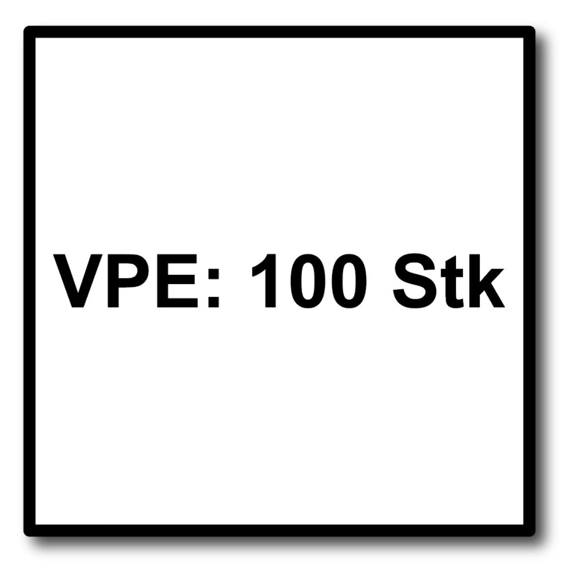 SPAX Fassadenschraube mit sehr kleinem Kopf 5 x 100 Rostfrei A2