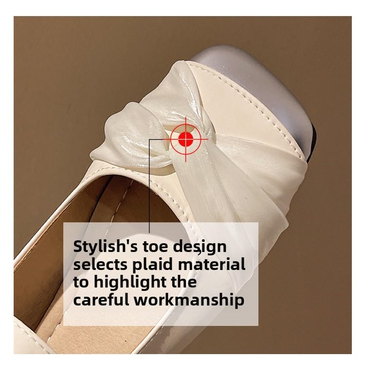 Silver Square Head Mary Jane Women's Shoes 2025 Summer New with Skirt Flat-Bottomed Fairy Gentle Wind Small Leather Single Shoes2