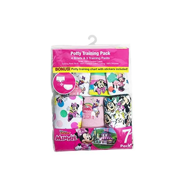 Disney Mädchen Kleinkind Minnie Maus Töpfchen-Trainingshose Multipack – Bild 7