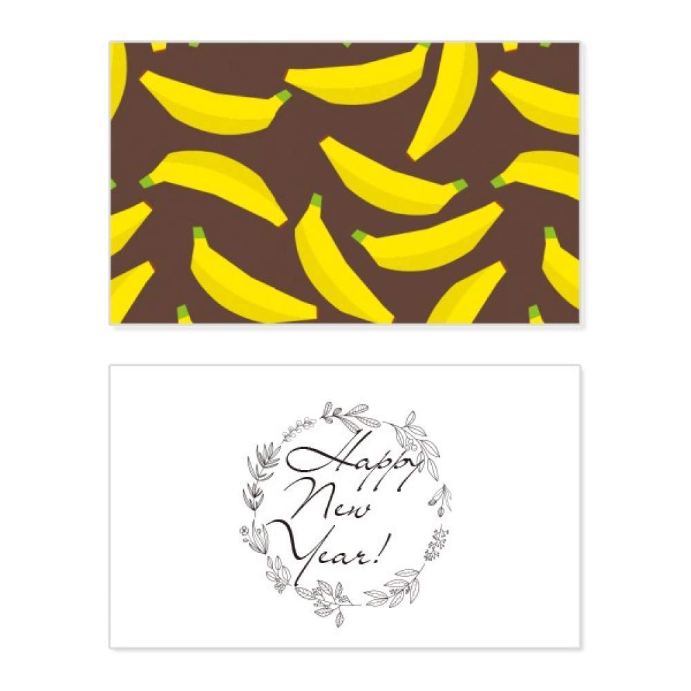 Tarjeta conmemorativa de Año Nuevo estilo frutal para felicitaciones originales 5