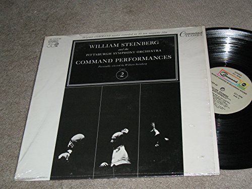 William Steinberg Pittsburgh Symphony Orchestra LP Command Performances Album Vinyle 33 Tours