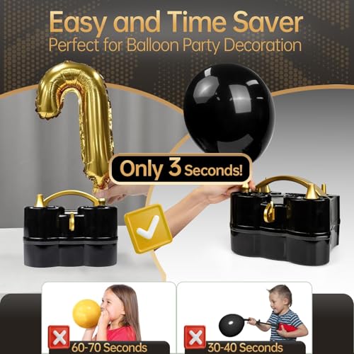 Image of Bezente 3-in-1 Air Balloon Pump Electric Inflator Blower Machine
