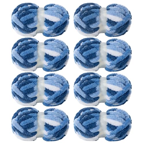 MABOZOO Tie Dye Chunky Yarn for Crocheting 8...