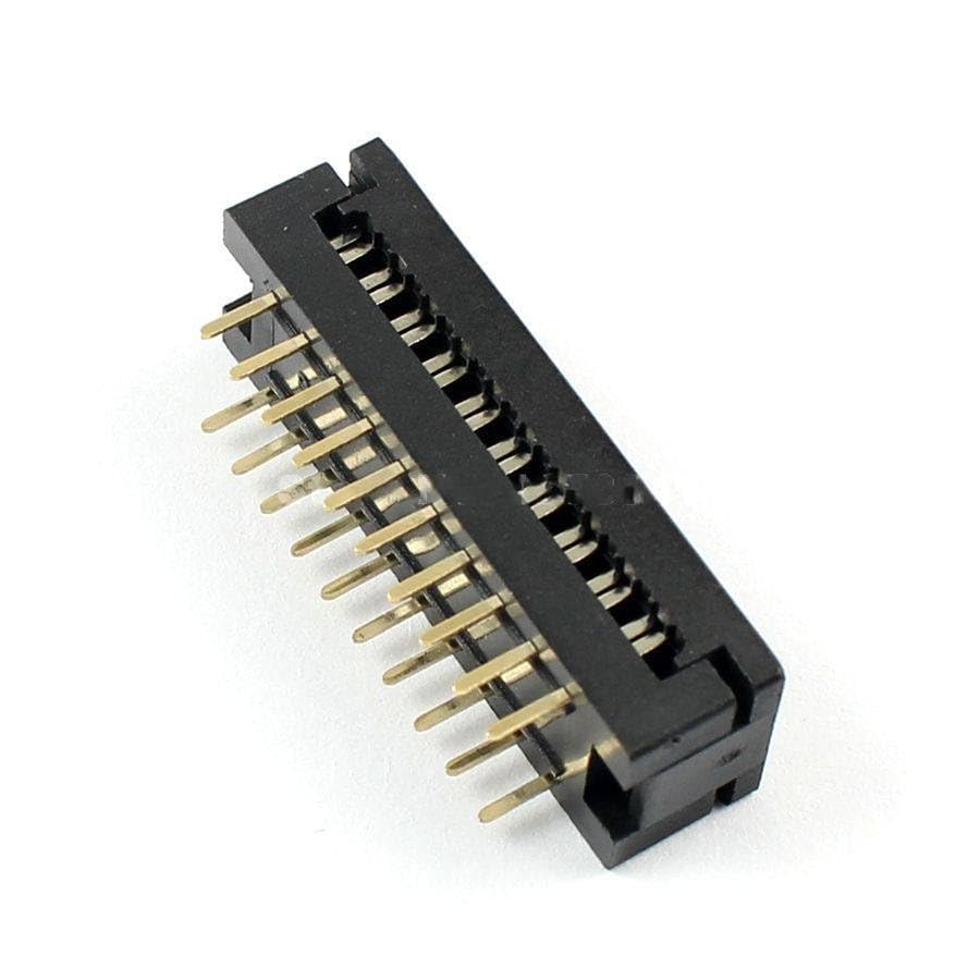 100 Pcs 2.54mm 2x10 Pin 20 Pin Male IDC Ribbon Cable Transition Connector 3100-20P