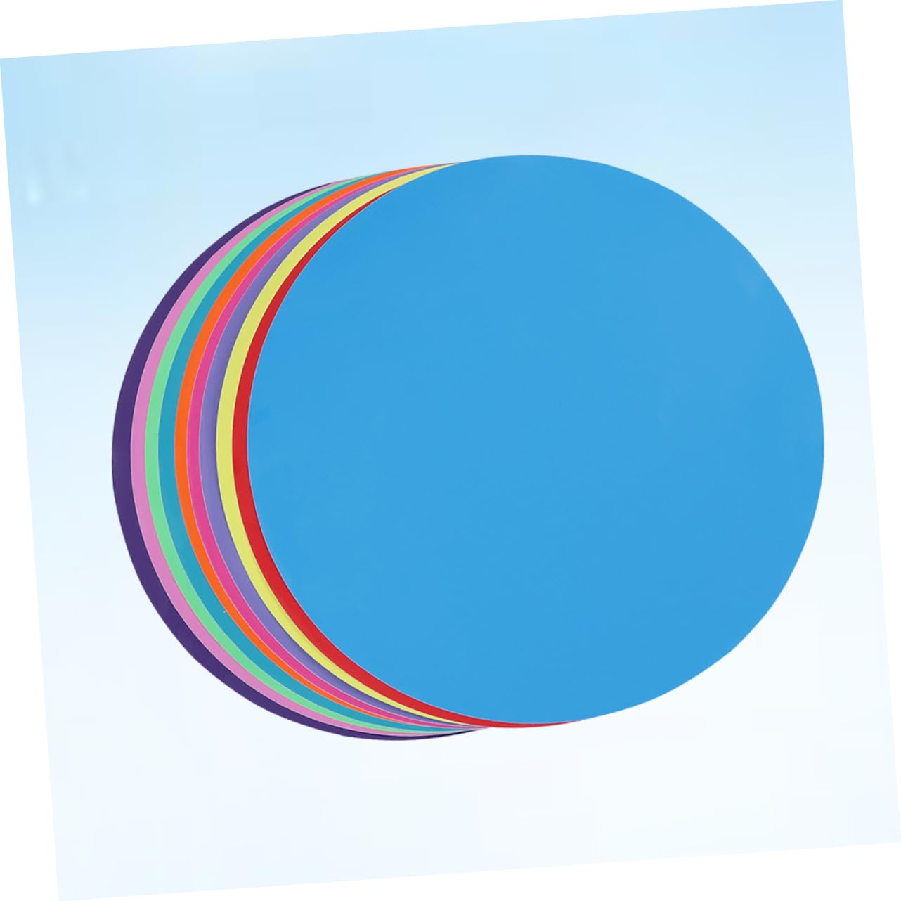 NUOBESTY 20pièces Point Vinyle Amovible Cercles Effaçables à Sec Autocollant De Point Effaçable à Sec Pour Formation Enseignement Vinyle Amovible Résistant Aux Déchirures