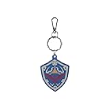 Legend of Zelda Shield Crest PVC Rubber Keychain