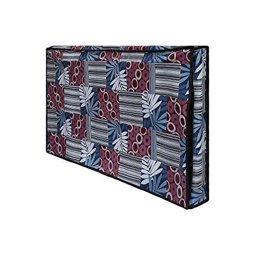 Image of DREAM CARE Double Use - Transparent & Printed Flap - 32 Inches LED TV Cover, Waterproof LED TV Cover for (LG, Samsung, Vu, Mi, Realme, TCL, Croma), SA25