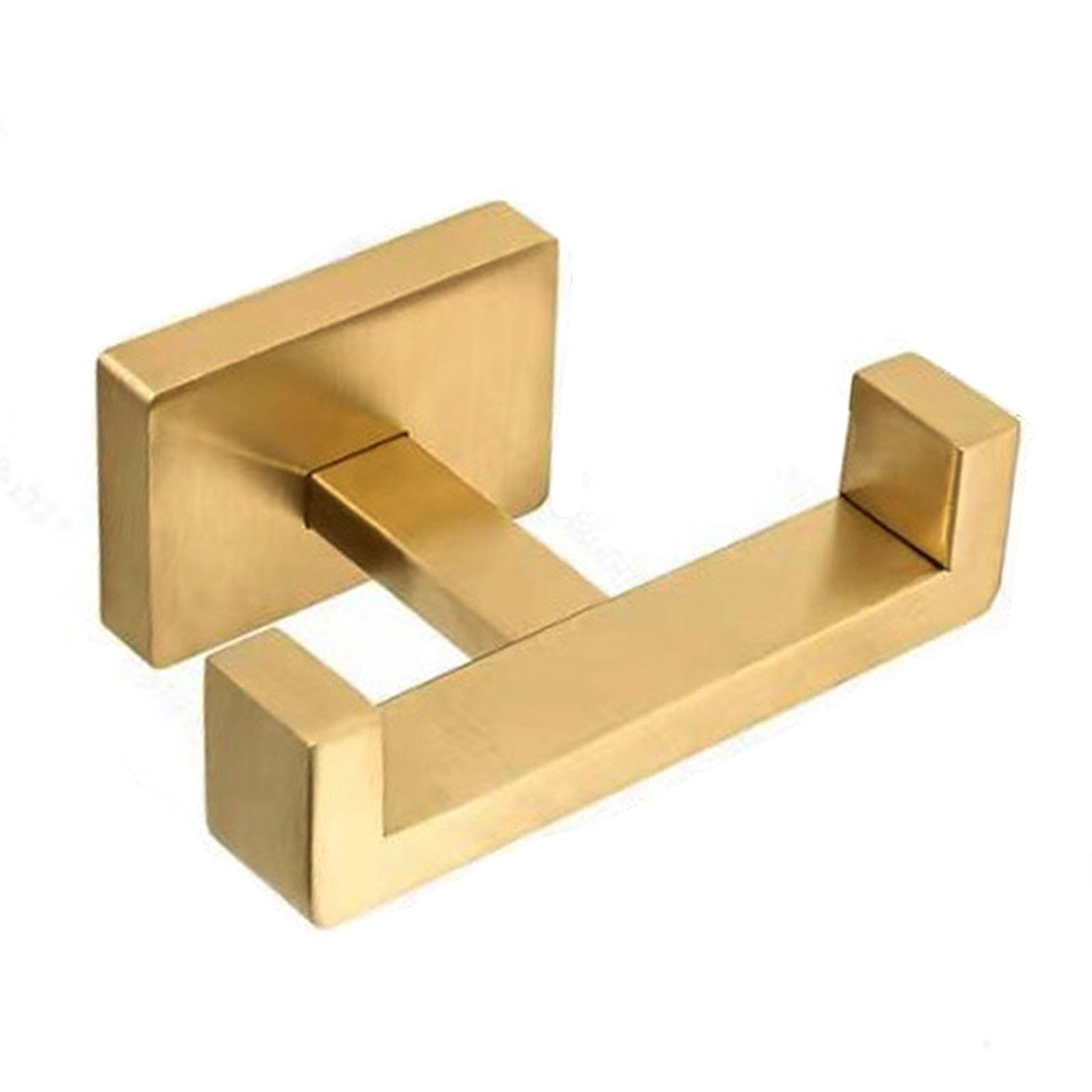 WLRDPUPJE Towel Hook Hooks Bathroom Towel Coat Wall Hanging Single for Bathroom Kitchen(Gold)