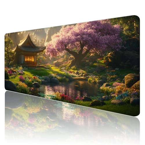 Tapis de souris XXL imperméable et antidérapant pour PC gamer J43