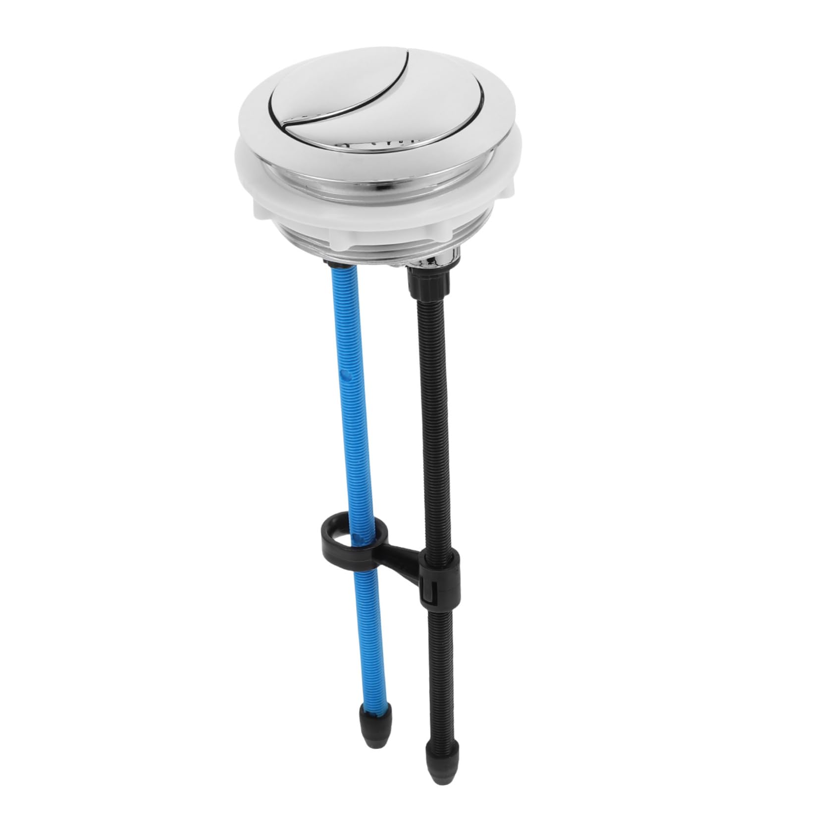 Toilet Flush Button Replacement Kit - 48mm Push Button Tank Flusher With Thread For Home Repair