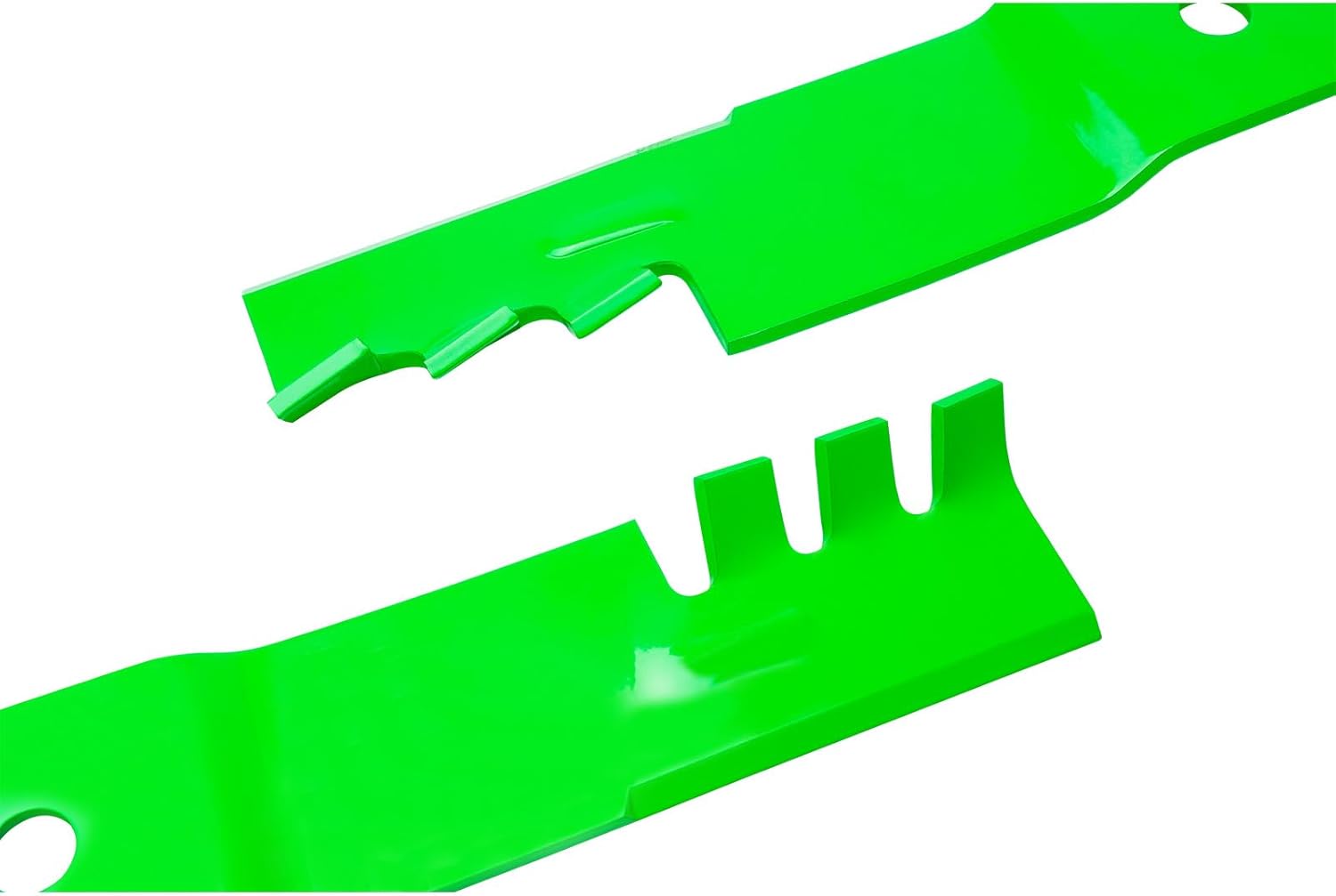 02005019-X (Toothed Mulching) Mower Blades, 942-04415 Mulching Blades Fit for Cub Cad et 60" Deck-Compatible with Cub Ca det Z-Force L60 LE60 LX60 LZ60 SX60 SZ60 PRO Z 100 160-L