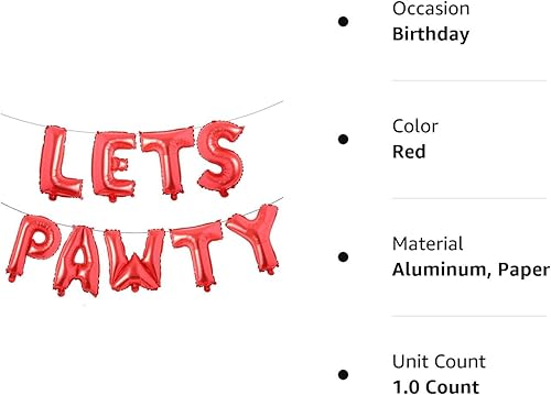 Miniatura 4 de Globos de papel de aluminio de 16 pulgadas para perros y mascotas, 9 unidades, globos de feliz cumpleaños para mascotas, juego de suministros de