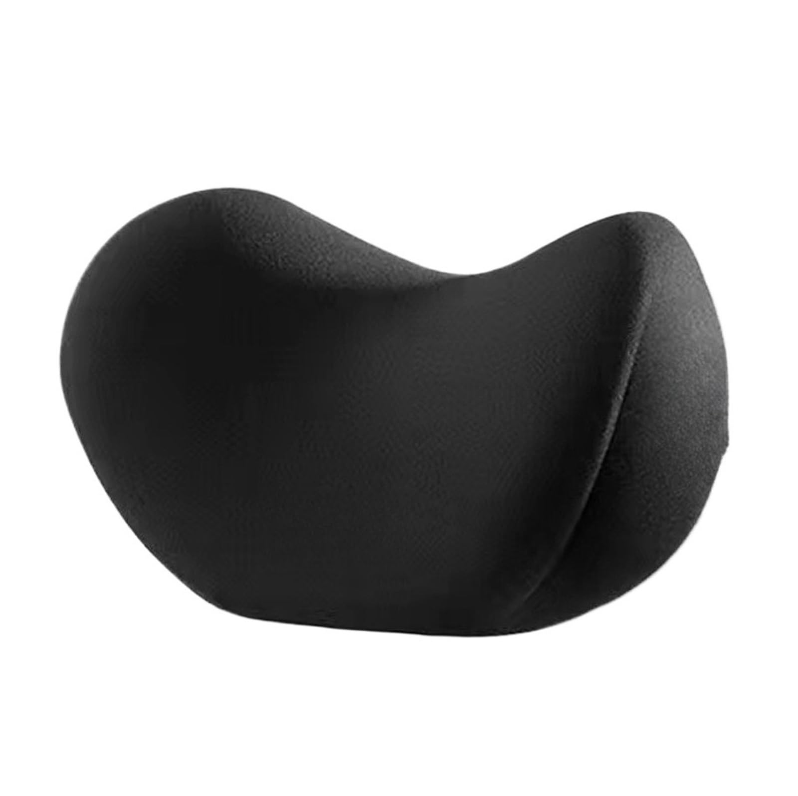 Reposacabezas Coche Car Pillow Almohada Para El Cuello Coche Y Soporte Lumbar, Cojín Para Reposacabezas Espuma Viscoelástica Para Funda Para Asiento(Black Headrest)