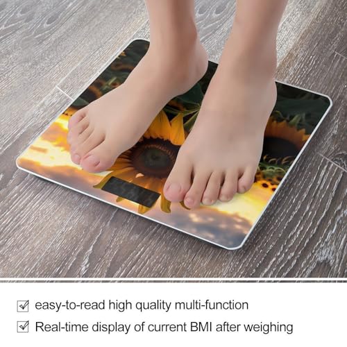 Báscula de baño digital con vidrio templado 400lb miniatura 5