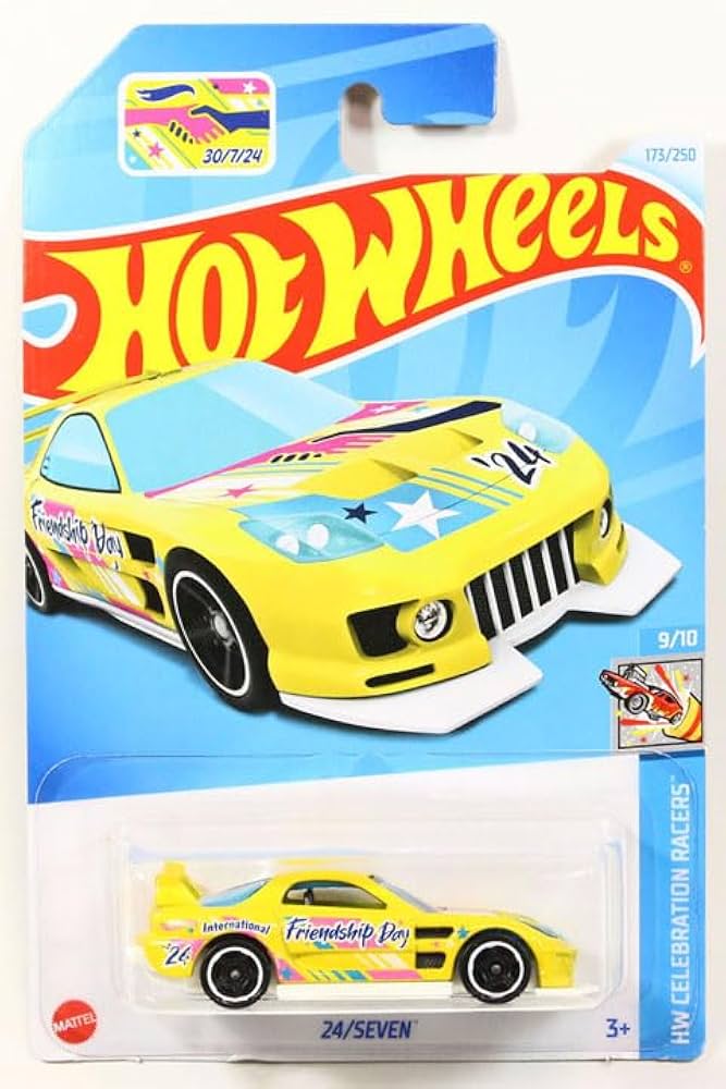 Amazon.co.jp: HW 2024 ＃173 24/セブン イエロー Friendship