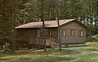 House-keeping cabins at Hocking Hills Lodge Logan, Ohio OH Original Vintage Postcard