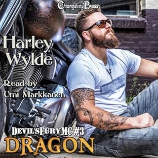 Dragon Audiolibro Por Harley Wylde arte de portada