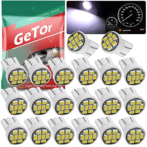 T10 LED ボジションランプ t10 ledキャンセラー t10 ledホワイト爆光 全方向照射 T10 LEDルームランプ キャンセラー内蔵 CANBUS 3020チップ搭載 8SMD ホワイト t10ledナンバー灯 車検対応 6500K 高輝度 DC12V専用 車用 無極性 取付簡単 50000時間以上 20個入り