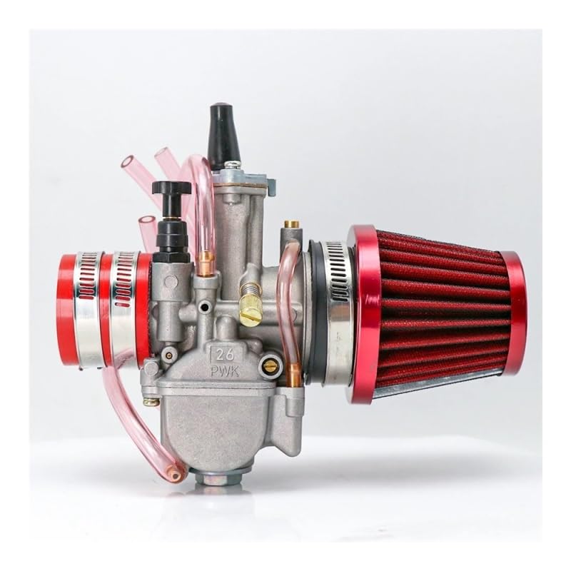 Carburateur PWK 26mm rouge pour résoudre les trous à l'accélération