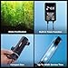 SainSmart XpertMatic Aquarium 10W Clean Light, Mini Submersible Aquarium Light with Timer, Waterproof Cleaning Lamp Greening for 40-80 Gallon Fish Tank and Aquariums