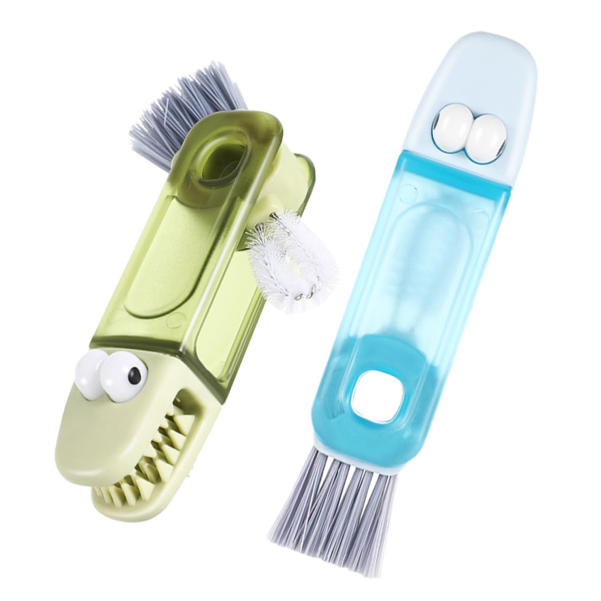 STOBAZA Cup Lid Cleaner Brush Set Bottle Lid Gap Brush Portable Multi-function Cleaning Tool