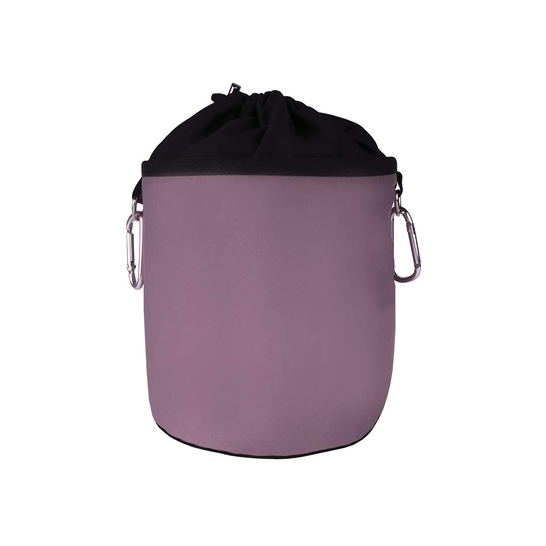 Trendfinding Gray Canvas Fabric Clothes Peg Bag With 2 Carabiner Hooks For 200 Pegs, Extra Large And Sturdy, Groß, Modern