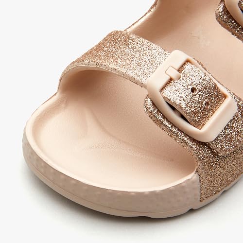 Image of EasyStar Boys and Girls Lightweight Dual-Adjustable Sandal Buckles With Hook and Loop Heel Closure