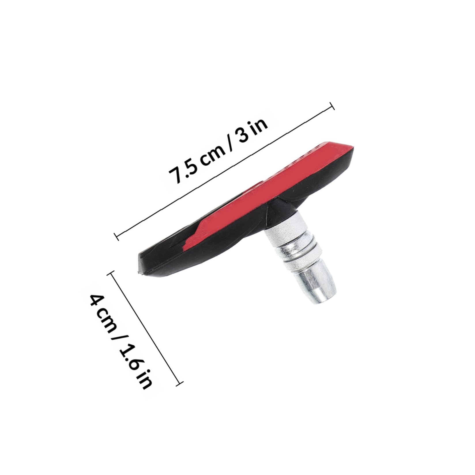 POPETPOP 9 Paires De Plaquettes De Frein De Vélo Plaquettes De Frein De Vélo en Caoutchouc Outils De Frein De Vélo en Caoutchouc Blocs De Frein De Vélo De Montagne Blocs De Frein De Vélo