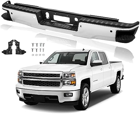Rear Bumper Assembly for 2014-2018 Chevy Silverado/GMC Sierra 150...