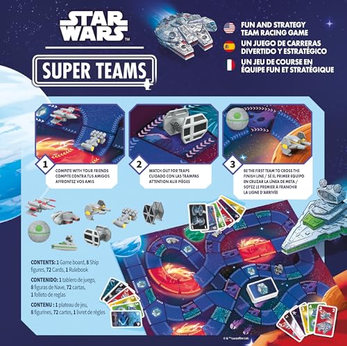 Star Wars Super Teams - Juego de Mesa Estrategia 8+ miniatura 2